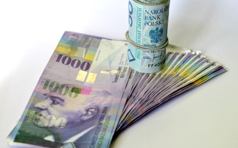Kurs franka poniżej 4 zł