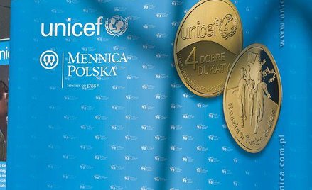 Wspólna akcja charytatywna giełdowej Mennicy i UNICEFu