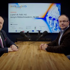 zdjęcie prof. Jerzym Małachowskim, dyrektorem Narodowego Centrum Badań i Rozwoju (NCBR)