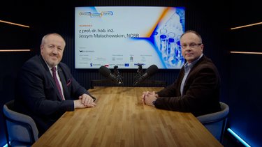 zdjęcie prof. Jerzym Małachowskim, dyrektorem Narodowego Centrum Badań i Rozwoju (NCBR)