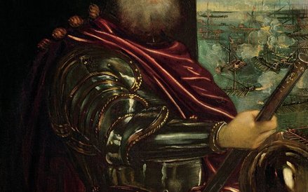 Tintoretto, Portret Sebastiano Veniera, admirała floty weneckiej, po 1571, Kunsthistorisches Museum,