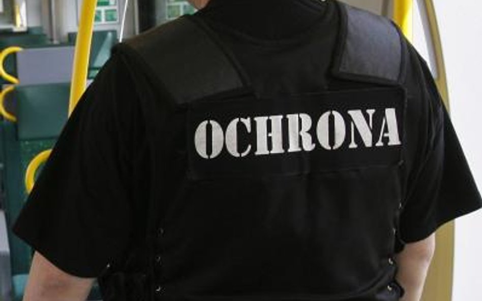 Mniej wsparcia dla firm ochroniarskich