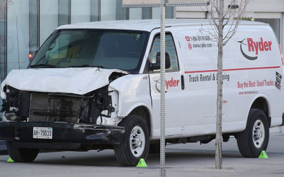 Toronto: 10 zabitych w ataku przy użyciu vana. Sprawca poddał się