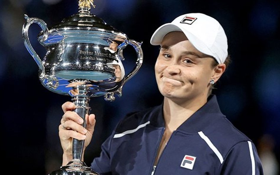 Ashleigh Barty z nagrodą za zwycięstwo