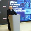 Wicepremier, prezes PiS Jarosław Kaczyński, szef MSWiA Mariusz Kamiński oraz wiceszef tego resortu M