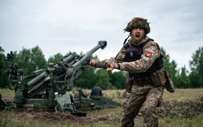 Ukraiński artylerzysta