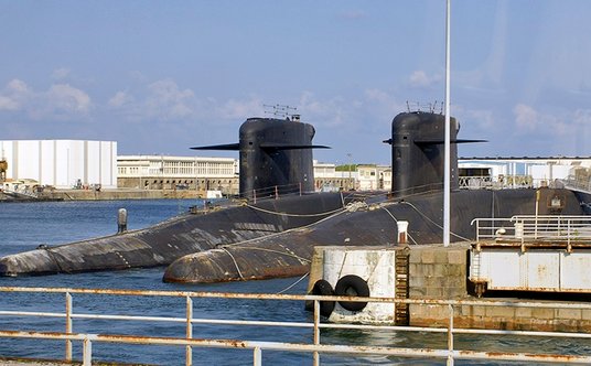 "Pierwsza generacja francuskich SNLE. Fot./Tomasz Grotnik."