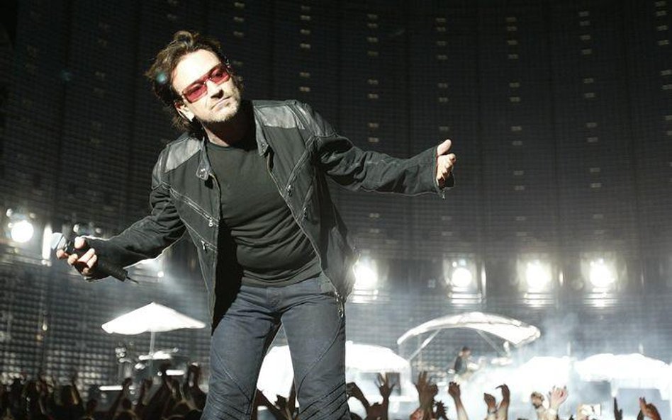 Bono, lider irlandzkiej grupy U27