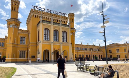 Wrocławski Dworzec Główny został najwyżej oceniony ze wszystkich polskich dworców