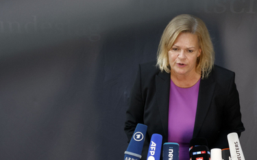 Minister spraw wewnętrznych Niemiec Nancy Faeser ogłosiła decyzję w sprawie zaostrzenia kontroli na 