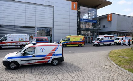 Tymczasowy szpital zakaźny w siedzibie Międzynarodowych Targów Poznańskich