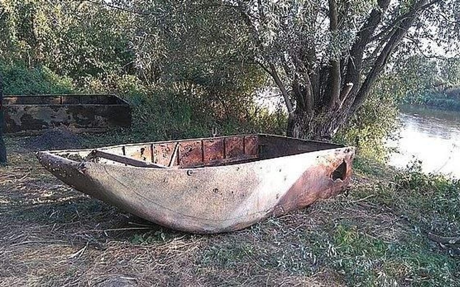 Tę łódź znaleziono w Sanie pod Leżajskiem