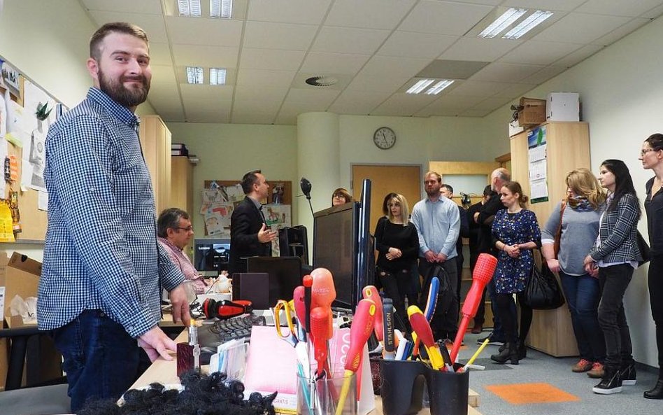 W dziale IT trzeba czasem siegnąć po śrubokręt