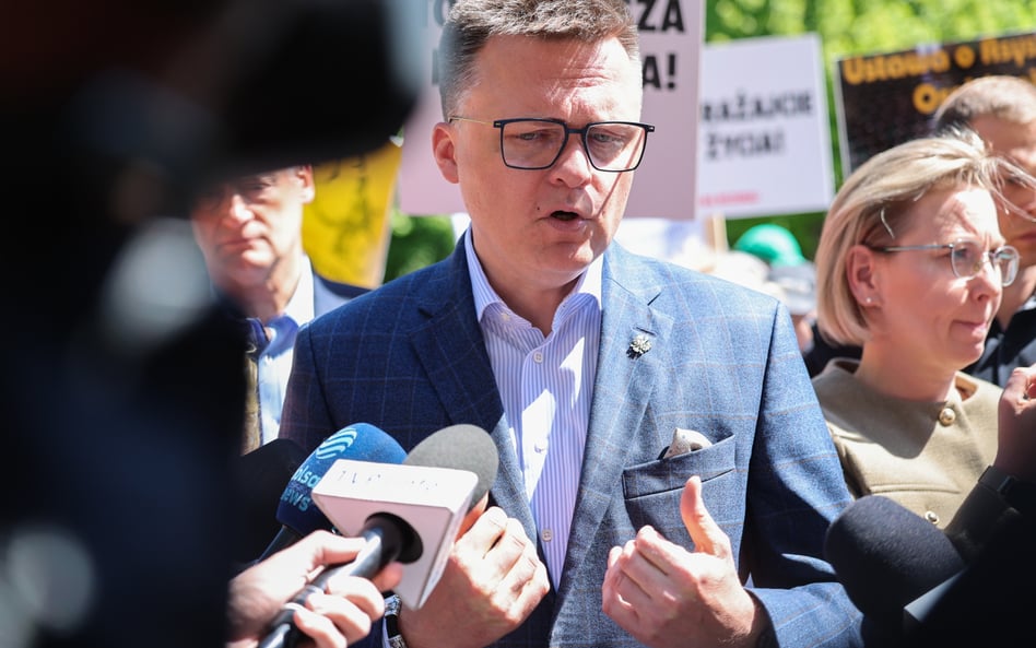 Marszałek Sejmu Szymon Hołownia