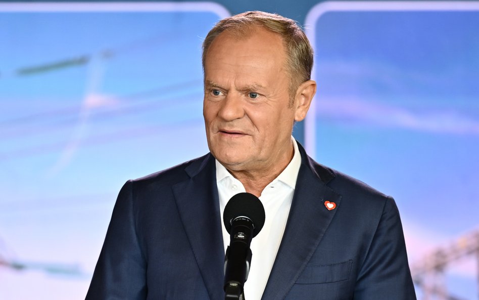 Premier RP, przewodniczący Platformy Obywatelskiej Donald Tusk