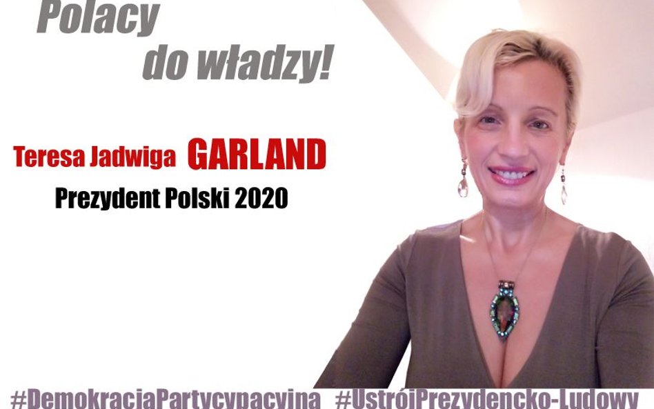 Projektantka mody formuje własny rząd tymczasowy