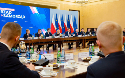 W czwartek premier Mateusz Morawiecki spotkał się z częścią samorządowców