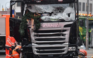 Skradziona ciężarówka użyta przez Amriego do zamachu w Berlinie