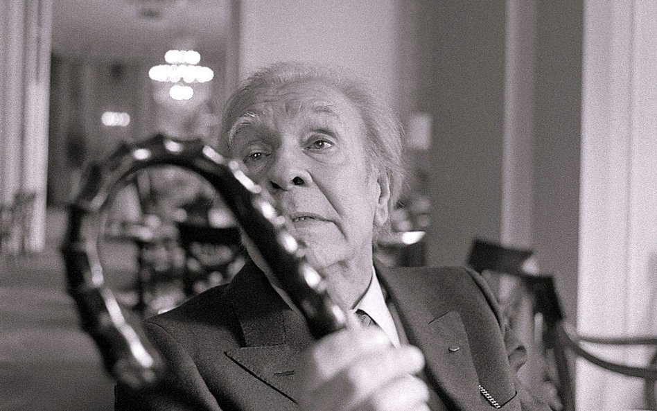 Jorge Luis Borges po utracie wzroku kolekcjonował laski