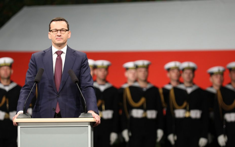 Mateusz Morawiecki na Westerplatte: Trudno o bardziej polskie miejsce