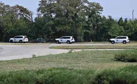 Konwój MAEA w drodze do Zaporoża