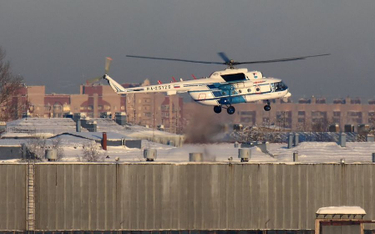 Awaryjne lądowanie helikoptera Mi-8 na Jamale