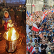 Protest na Majdanie i marsz 4 czerwca w Warszawie