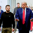 Wołodymyr Zełenski i Donald Trump