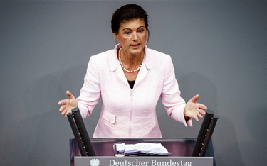 Sahra Wagenknecht, posłanka do Bundestagu i celebrytka