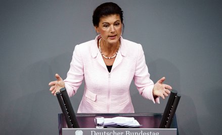Sahra Wagenknecht, posłanka do Bundestagu i celebrytka