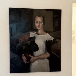 „Portret młodej dziewczyny” Toona Keldera