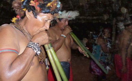 Spokojne życie Cinta Larga, ludu zamieszkującego zachodnią część lasów deszczowych Amazonii w Brazyl