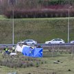 Miejsce śmiertelnego wypadku na autostradzie A2 na wysokości Torzymia