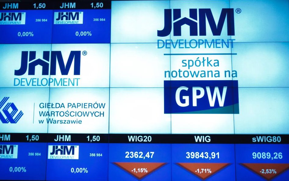 JHM Development: Szansa na poprawę w II półroczu