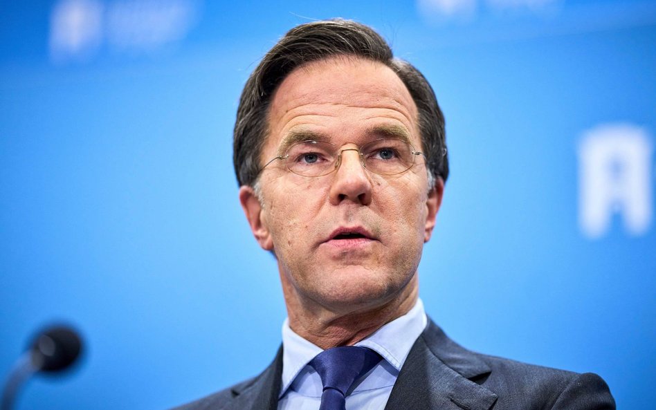 Premier Holandii Mark Rutte: Władimir Putin to totalny paranoik