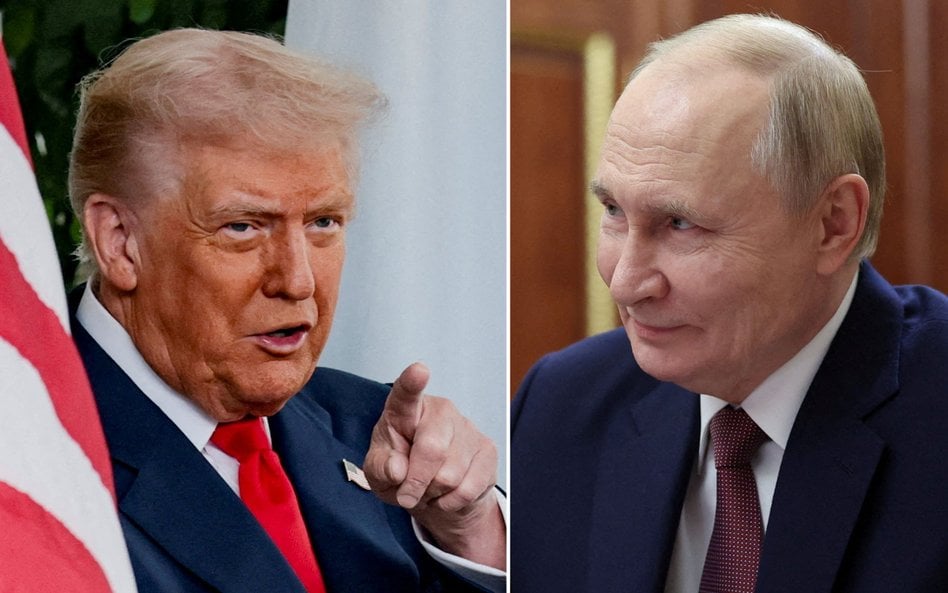 Donald Trump i Władimir Putin