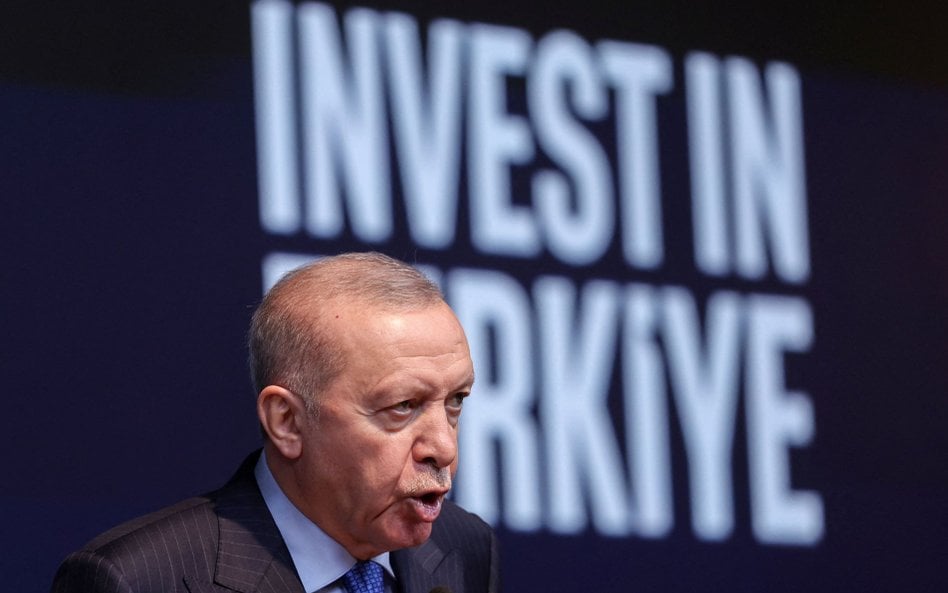 Prezydent Turcji Recep Tayyip Erdogan