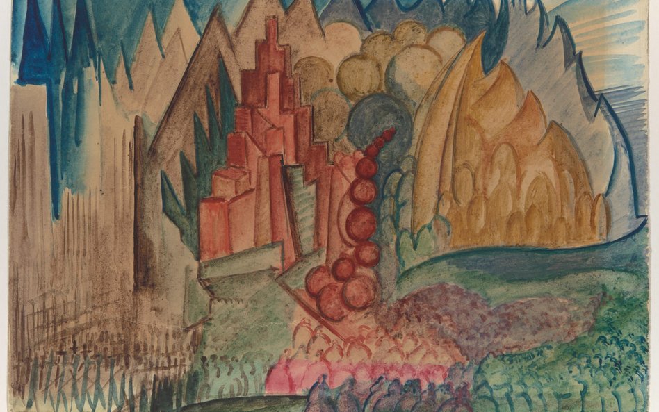 Leon Chwistek, „Zakopane w Nowym Jorku”, 1917–1922