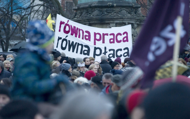 Demonstracja zorganizowana przez Manifę Trójmiasto 2017, Gdańsk, marzec 2016 r.