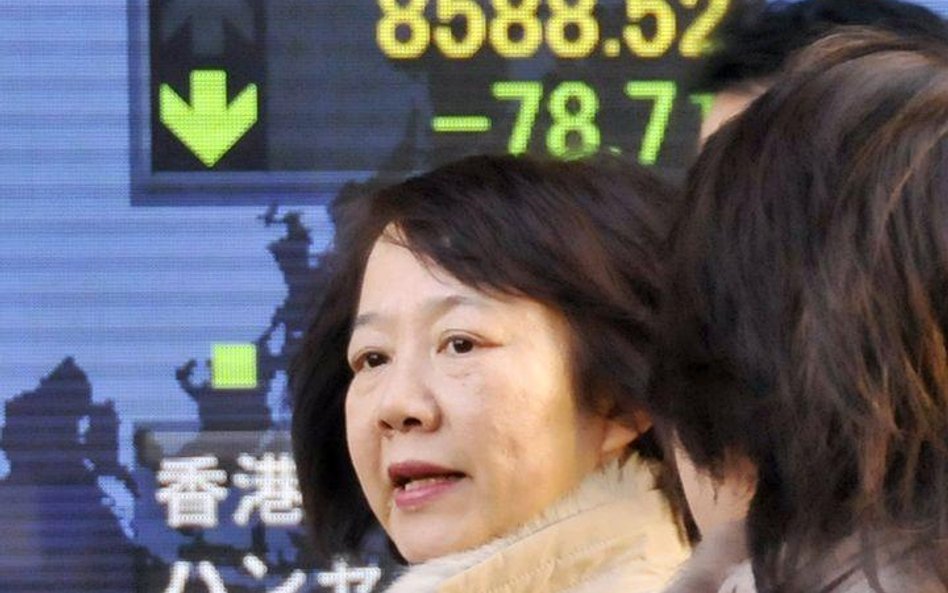 Gospodarki Japonii i strefy euro mają się źle