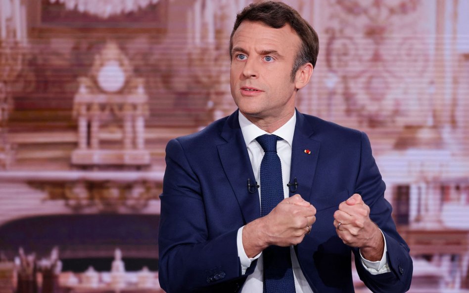 Emmanuel Macron, urzędujący prezydent, proeuropejski