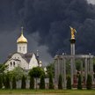 Słup dymu nad Moskwą po ukraińskim ataku