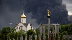 Słup dymu nad Moskwą po ukraińskim ataku