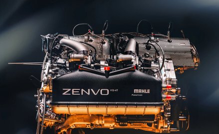 Silnik V12 firmy Zenvo ma 6,6 litra pojemności i moc 1267 KM