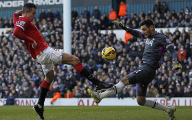 Hugo Lloris swoimi interwencjami zapewnił Tottenhamowi punkt w meczu z Manchesterem United