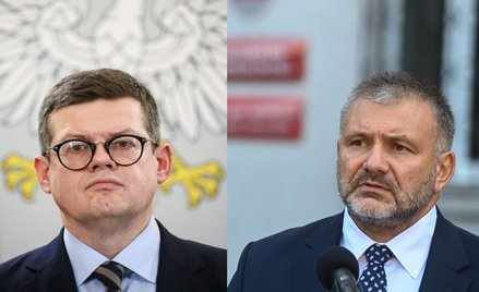 Przewodniczący Komisji Kodyfikacyjnej Ustroju Sądownictwa oraz Prokuratury Krystian Markiewicz i min