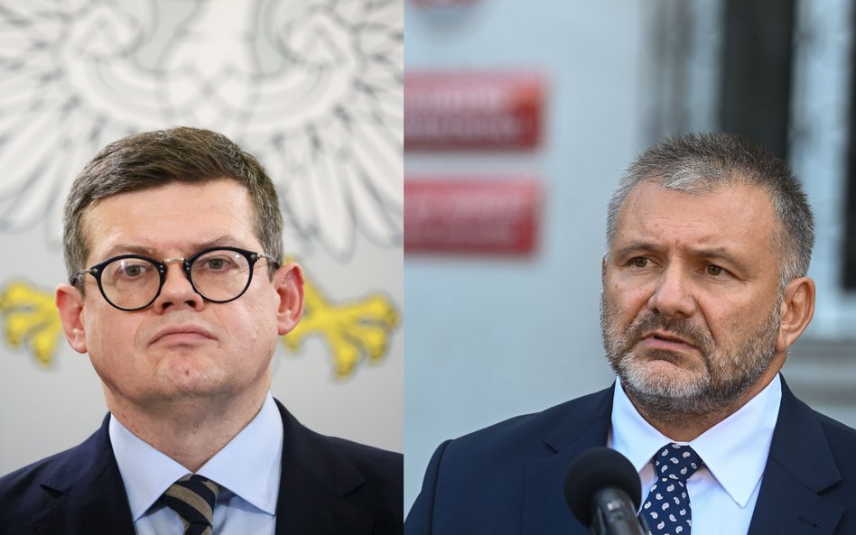Przewodniczący Komisji Kodyfikacyjnej Ustroju Sądownictwa oraz Prokuratury Krystian Markiewicz i min