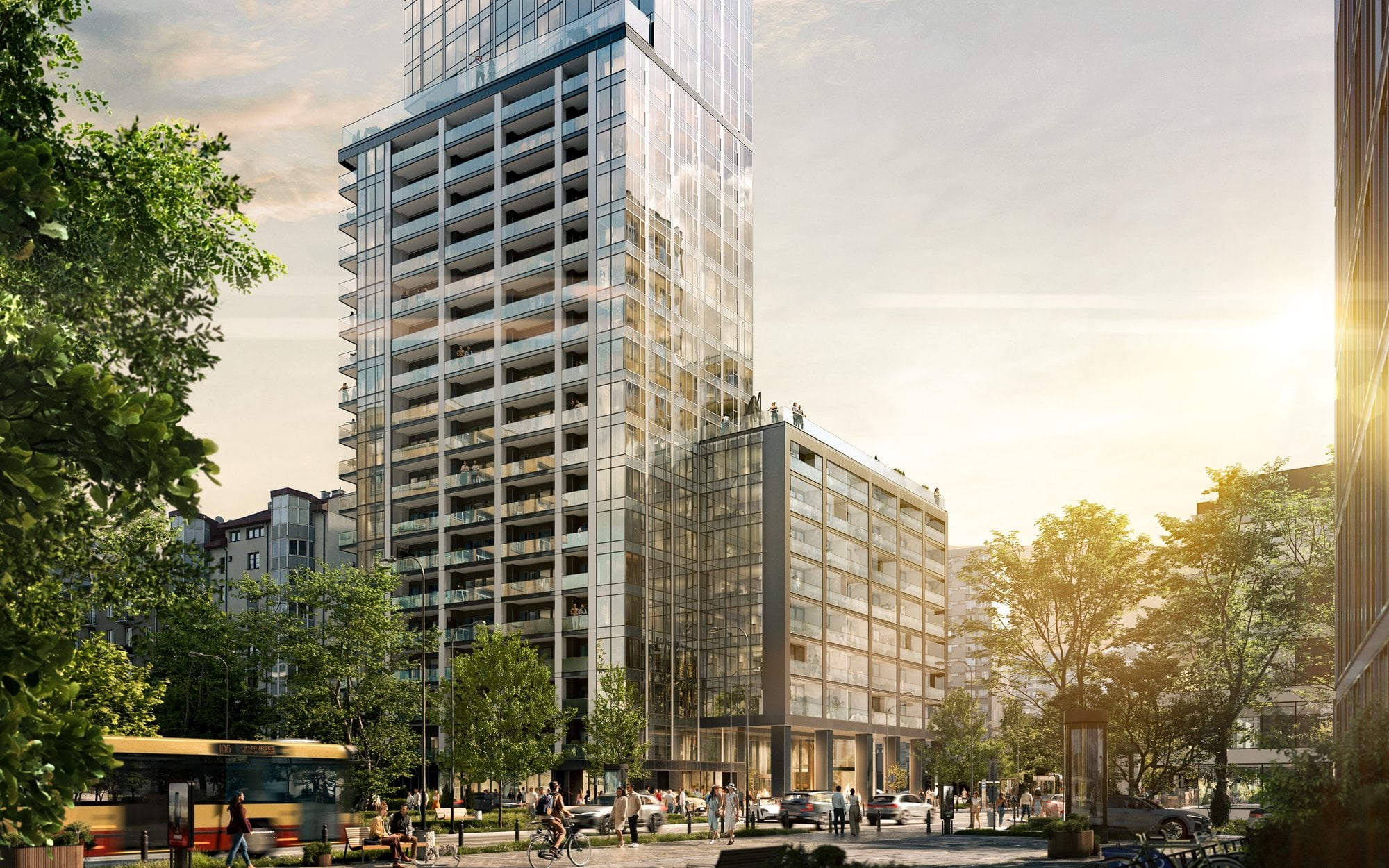 60 apartamentów LIBERTY TOWER sprzedanych pred startem