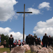 Giby, maj 2015 r.: obchody 70. rocznicy obławy z udziałem motocyklistów z Rajdu Katyńskiego