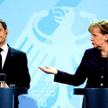 Angela Merkel i Nicolas Sarkozy w Berlinie
